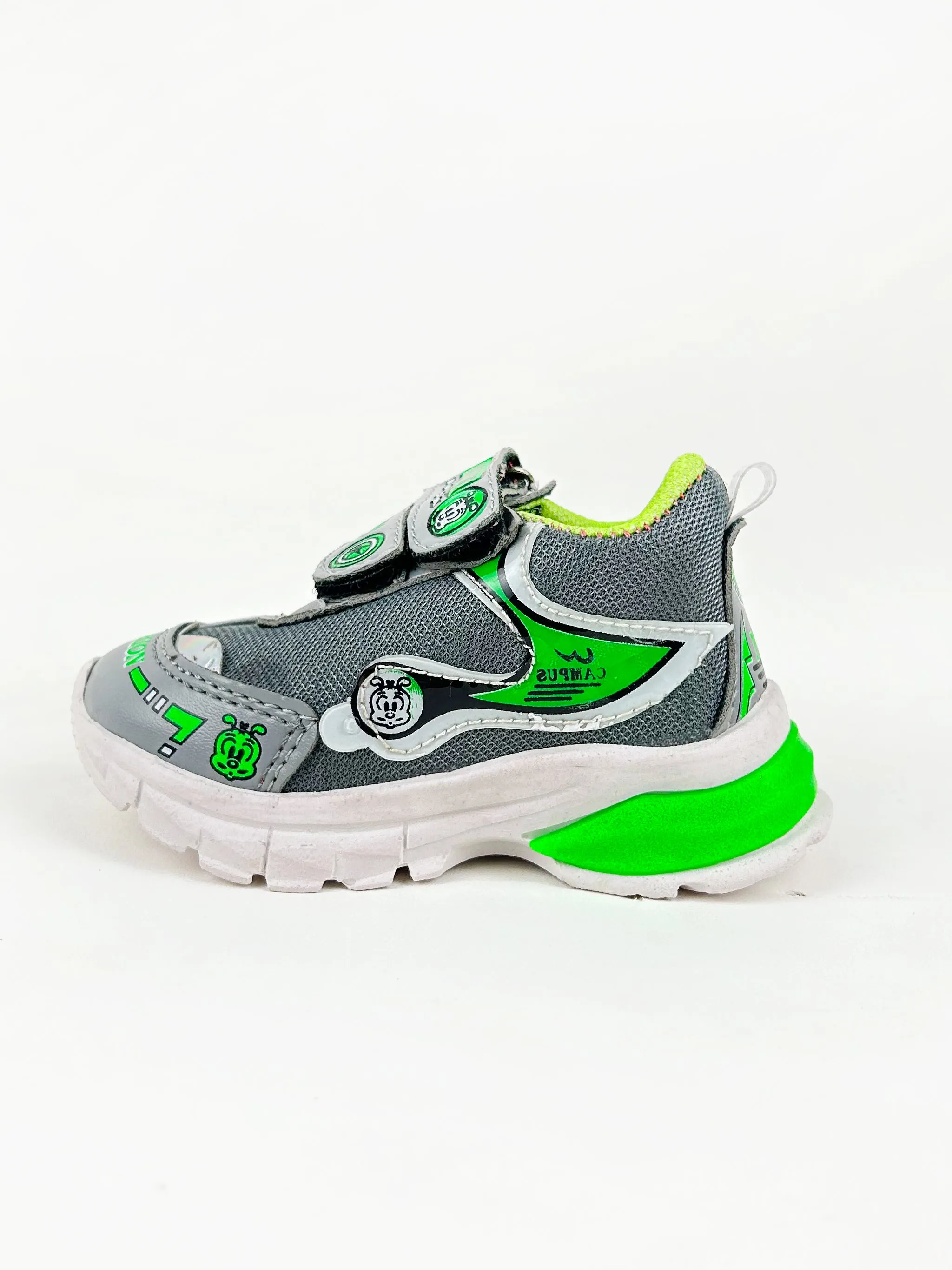 1Yr - 8Yrs Light Grey Shoes For Boys BS82