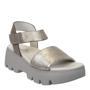ALLOY in SILVER Platform Sandals