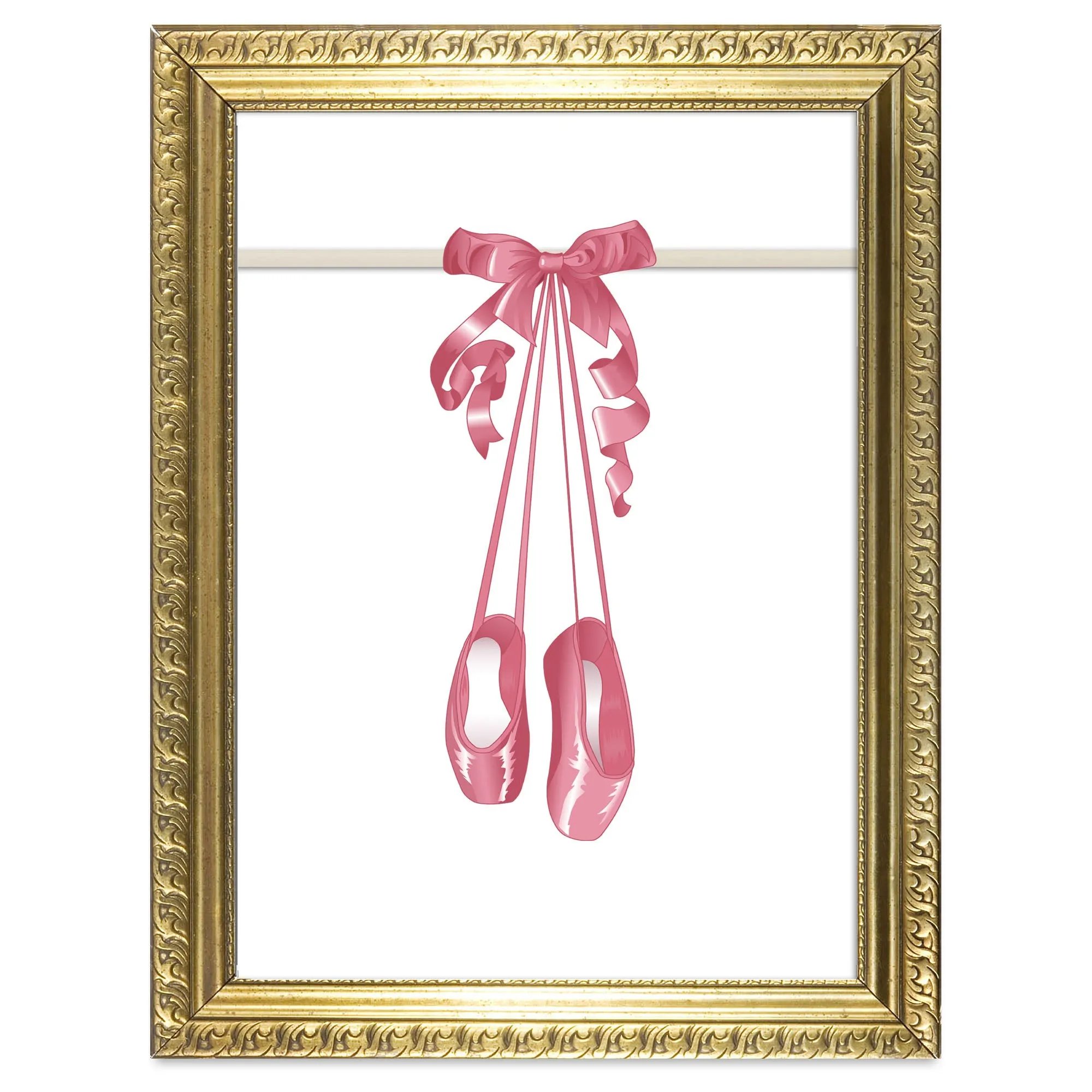 Ballet Shoes Art Print
