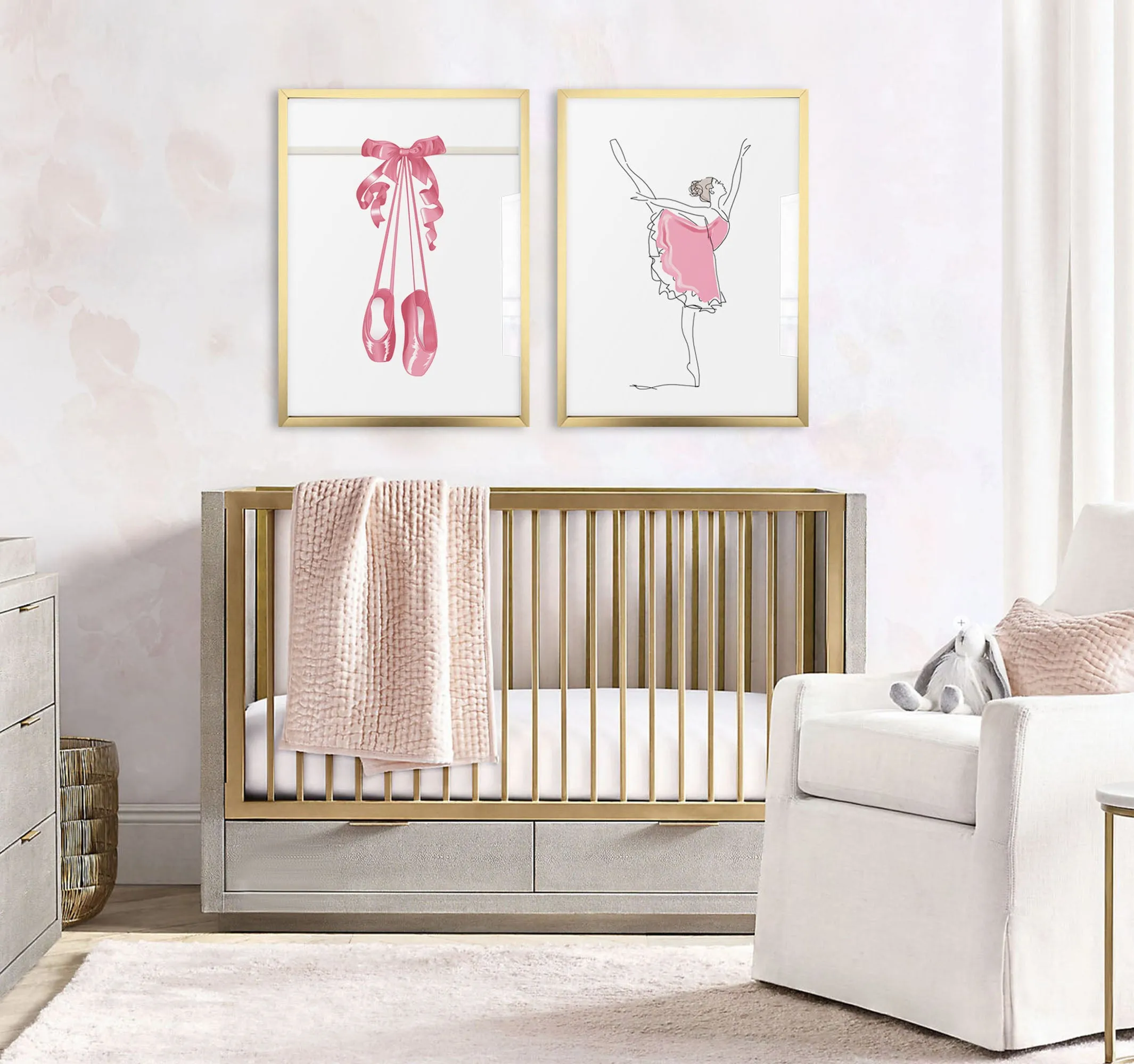 Ballet Shoes Art Print