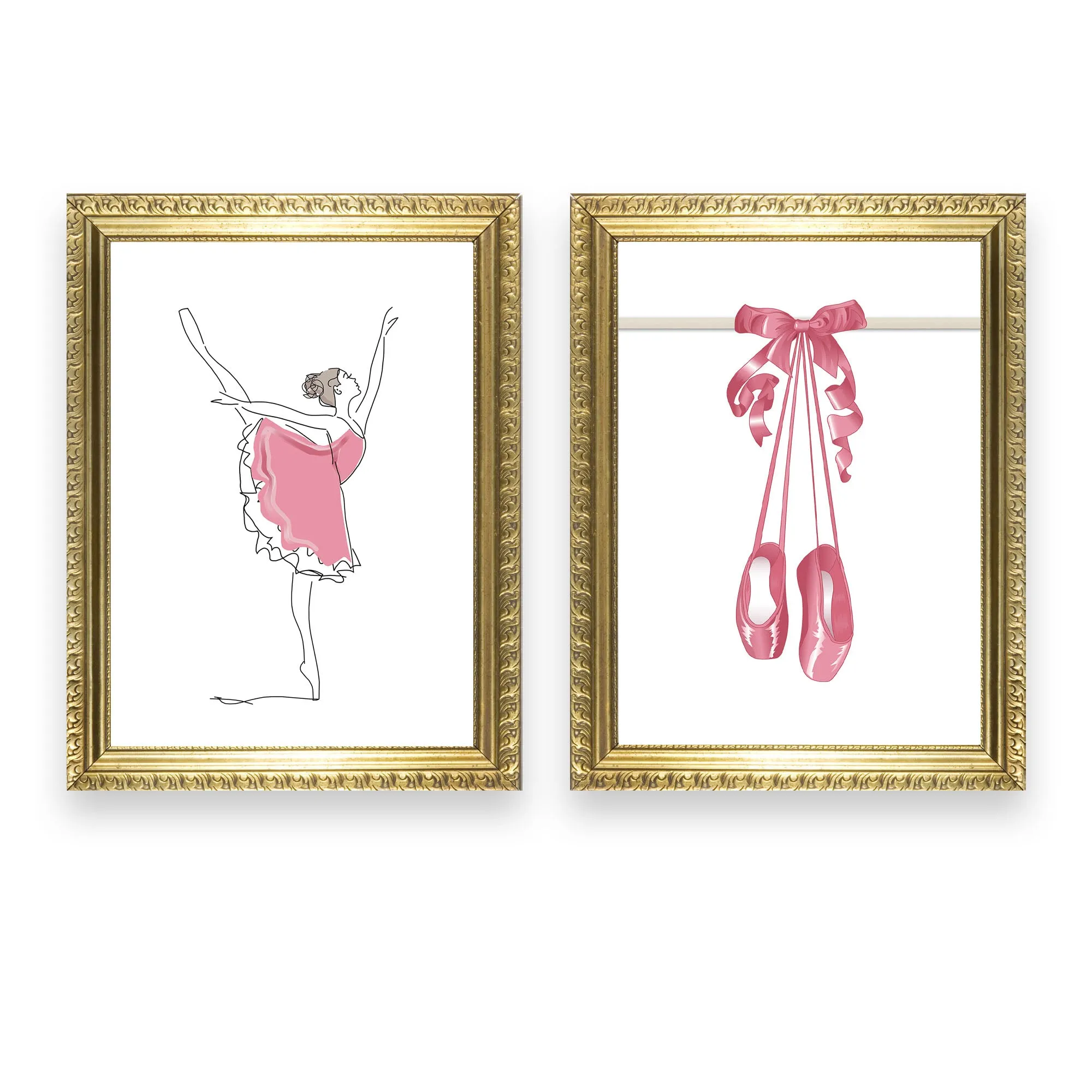 Ballet Shoes Art Print