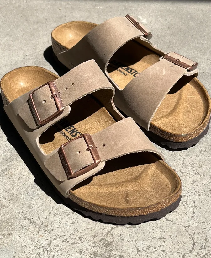 Birkenstock Arizona Tabacco Brown Oiled Leather Narrow