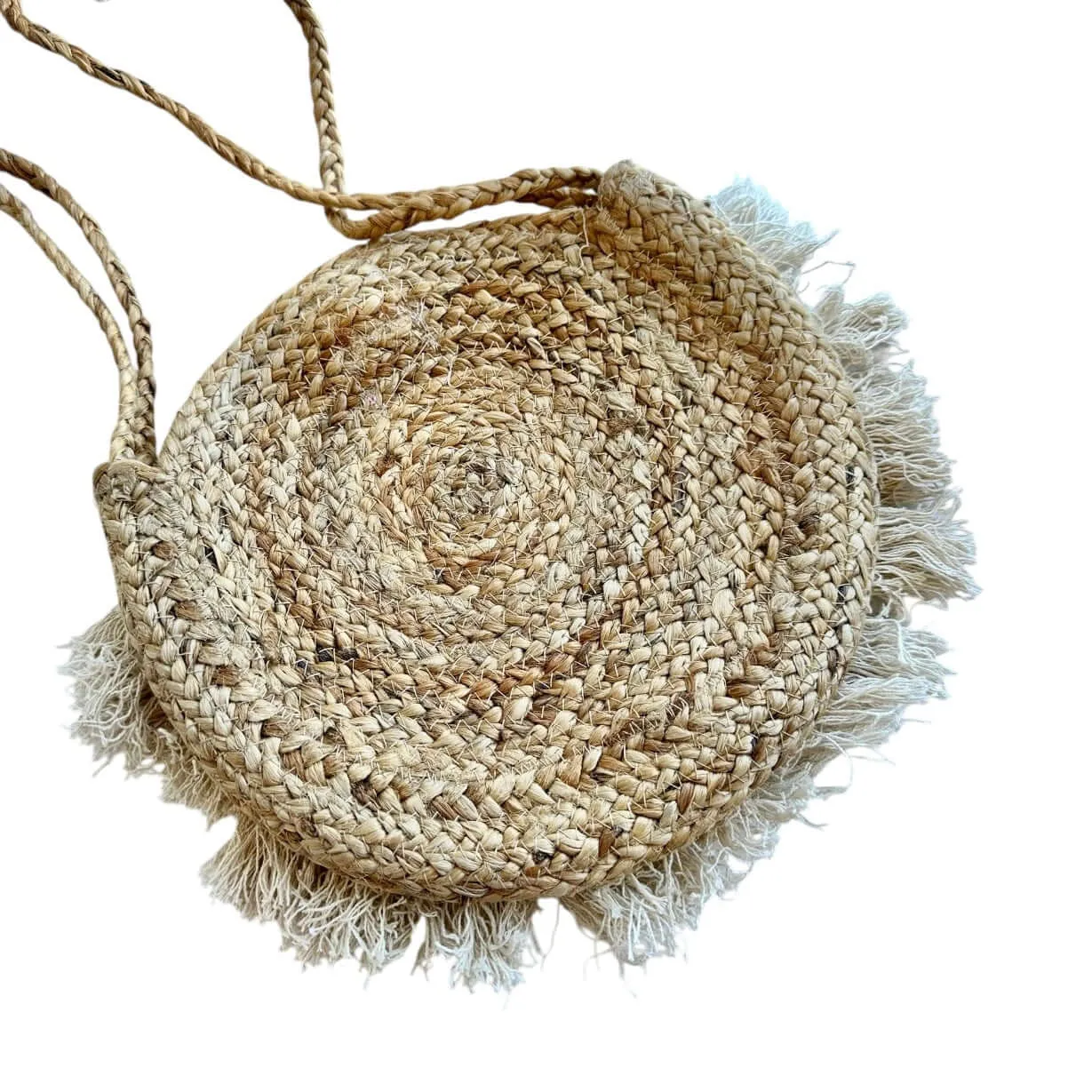 Boho Amour Jute Crossbody Bag