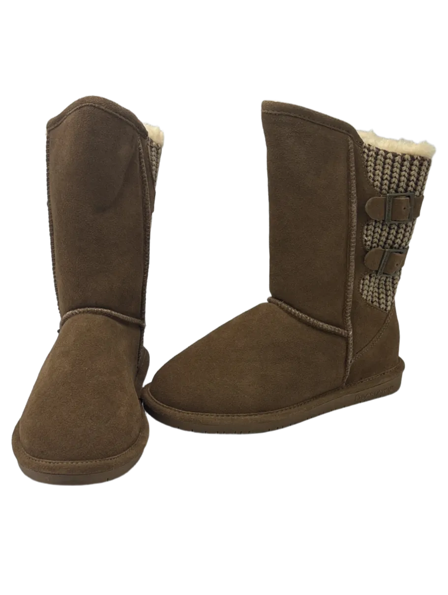 Boots Mid-calf Flats By Bearpaw  Size: 8