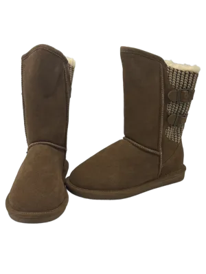 Boots Mid-calf Flats By Bearpaw  Size: 8