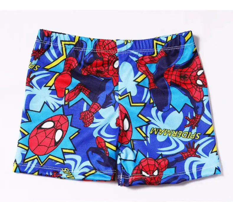 Boys' Fun Cartoon Swimming Trunks Beach Shorts (Random Colors)
