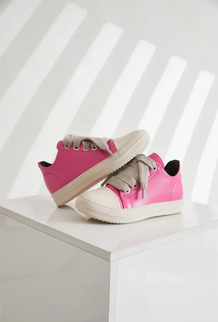 Casual Fashion Candy Color Thick Shoelaces Shoes