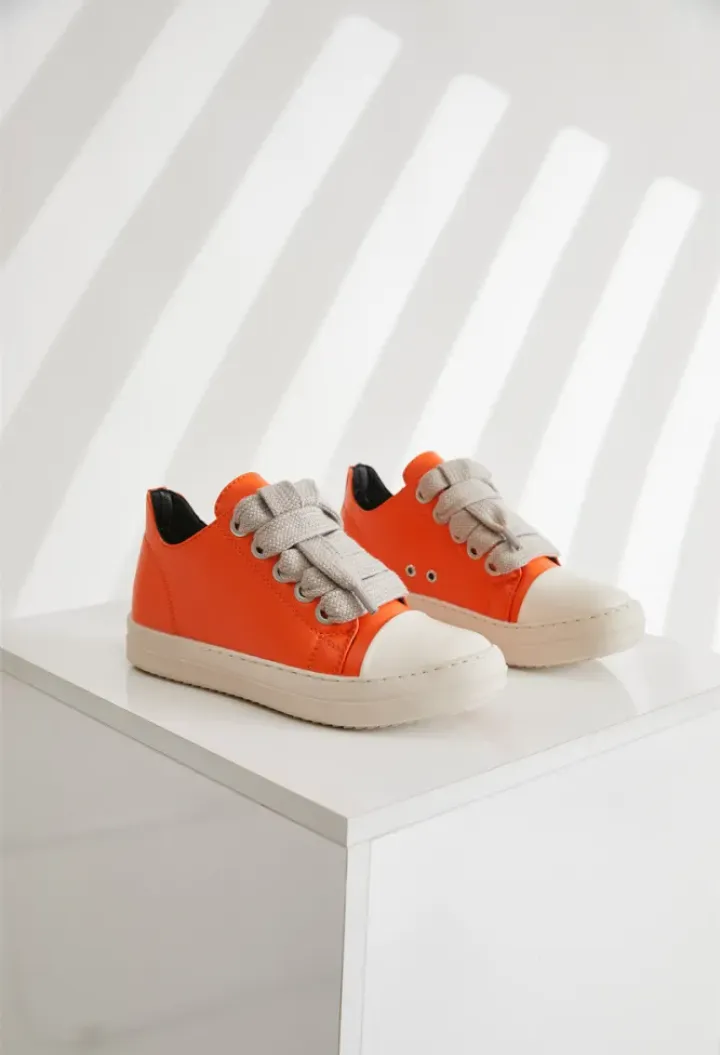 Casual Fashion Candy Color Thick Shoelaces Shoes