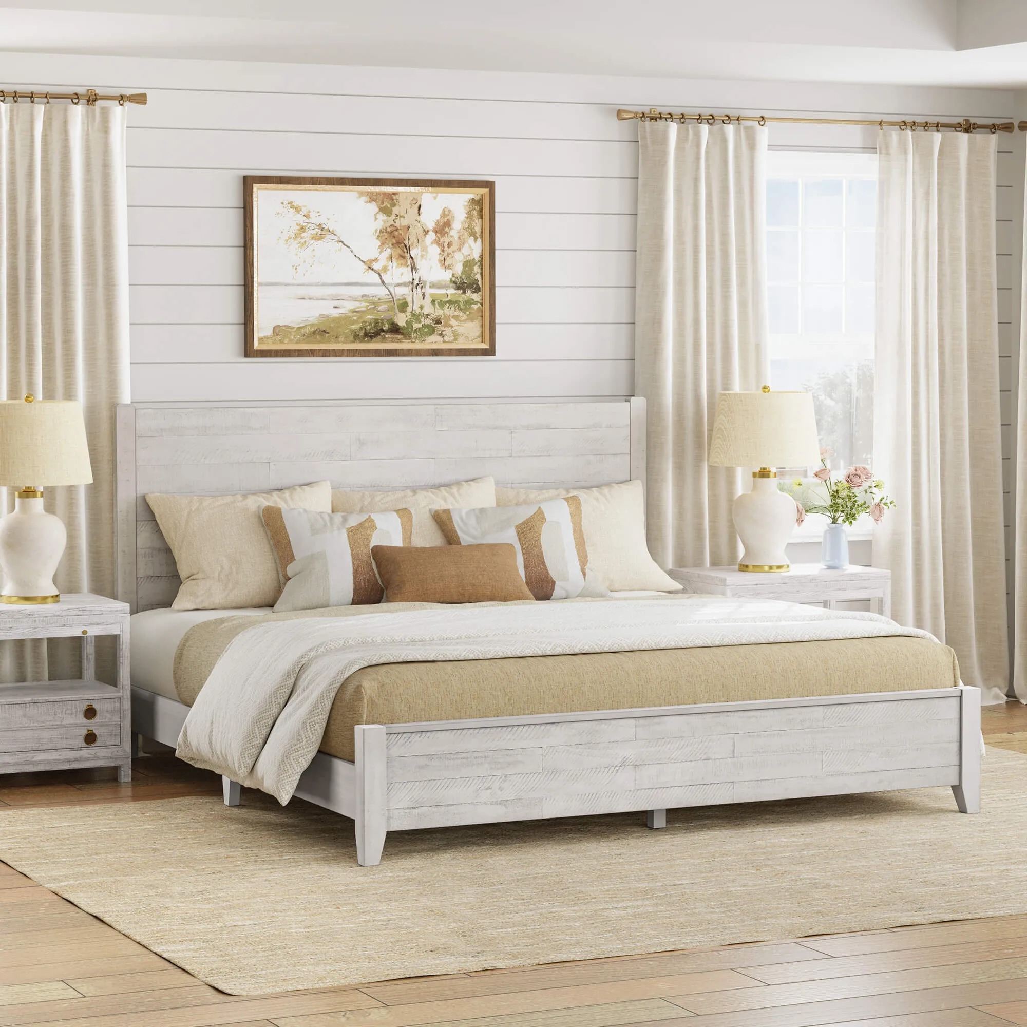 Echo Wood Bed