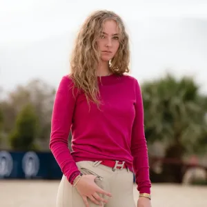Essential Crew Neck Sweater - Flirt - Ladies