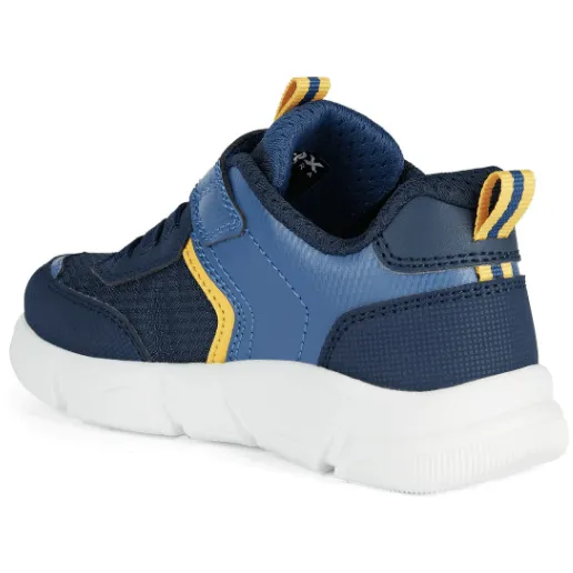 Geox Boys Trainer J Aril Navy/Yellow