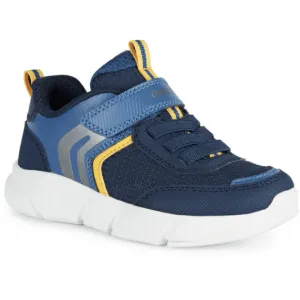 Geox Boys Trainer J Aril Navy/Yellow