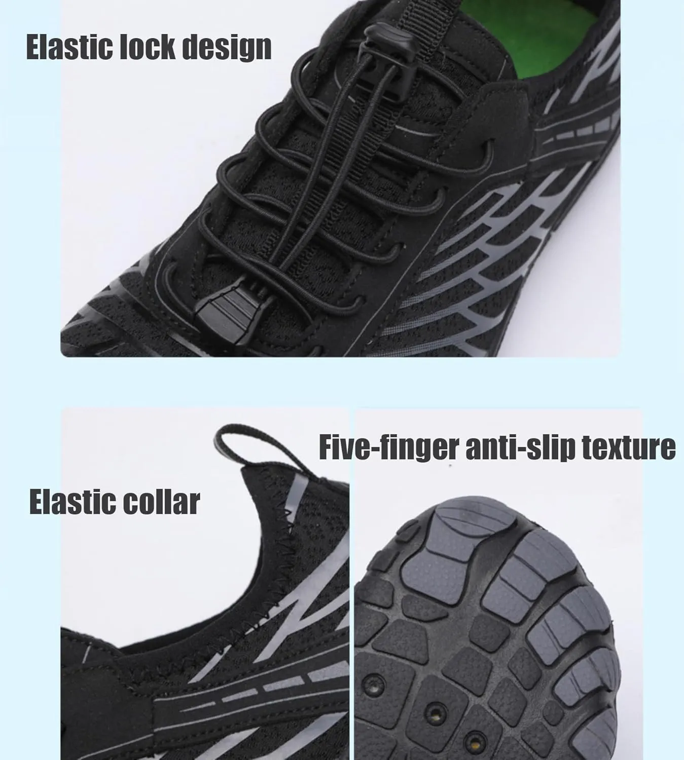 Grounded Freedom Shoes, Hike Barefoot Footwear Womens Men, Wide Toe Box Quick Dry Water Shoes Beach Sneakers