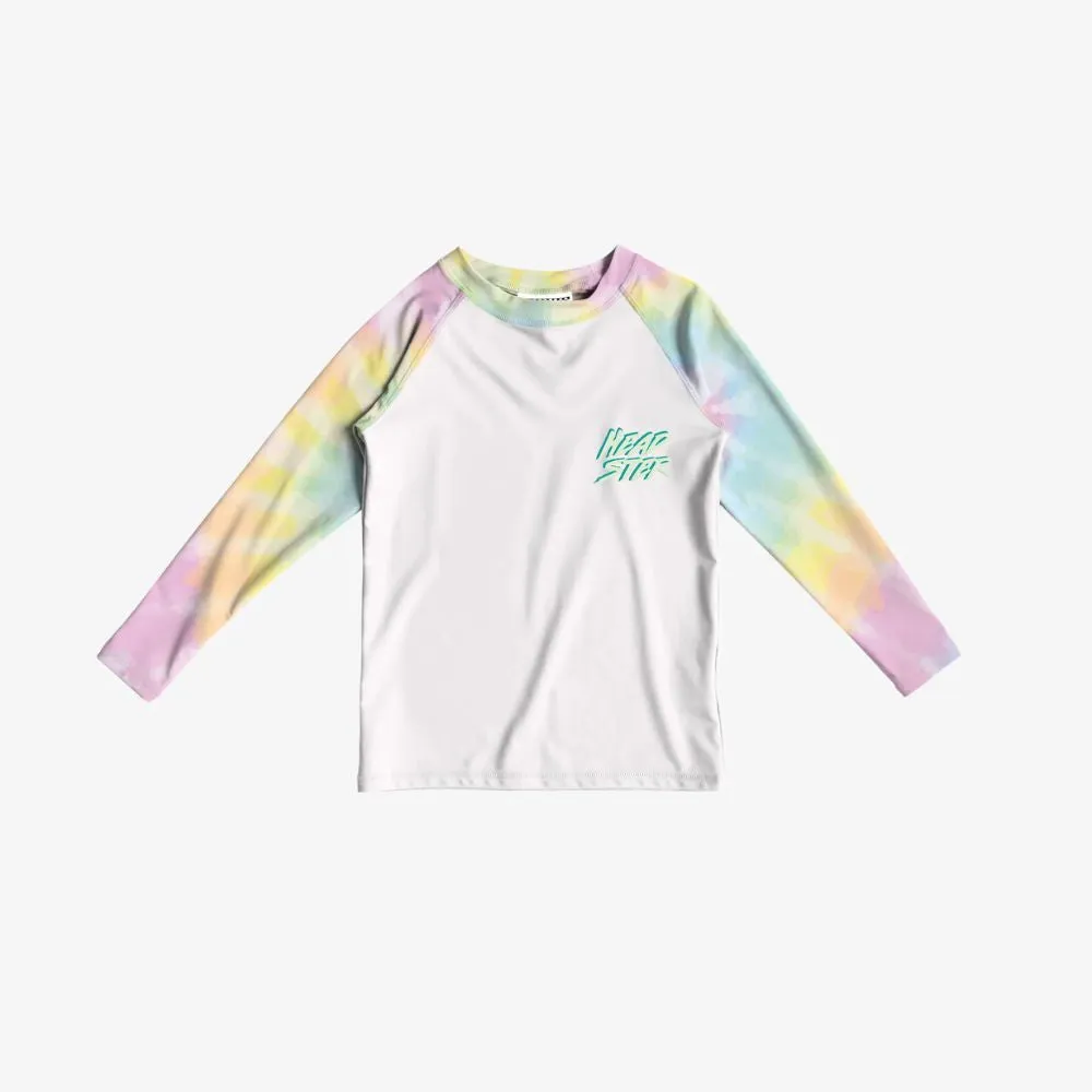 Headster Tie dye pink Rashguard Smart pink