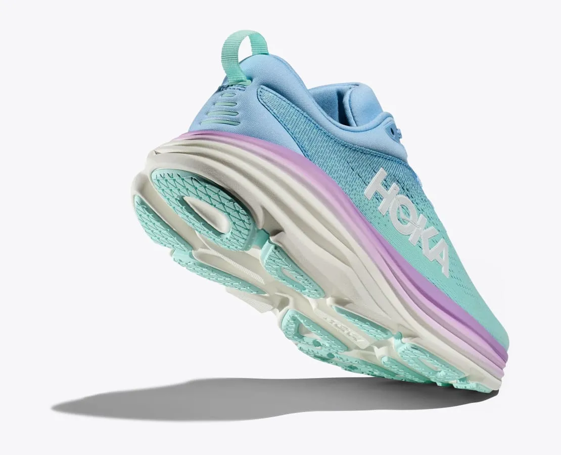 Hoka Womens Bondi 8- Airy Blue/Sunlit Ocean (1127952-ABSO)