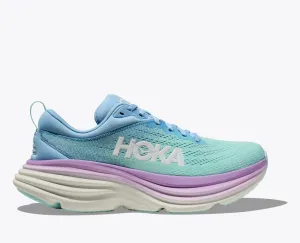 Hoka Womens Bondi 8- Airy Blue/Sunlit Ocean (1127952-ABSO)