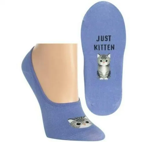 Just Kitten Women's Liner Sock