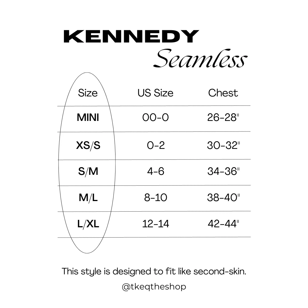 Kennedy Seamless 2.0 Longsleeve - Denim - Ladies