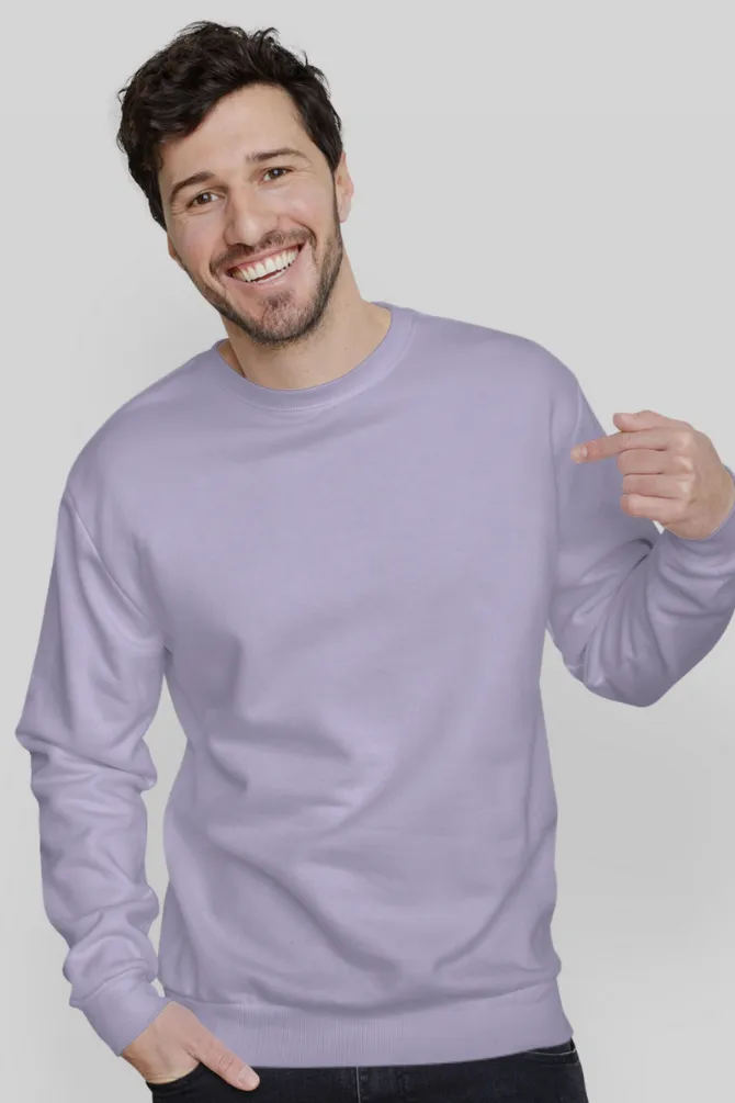Lavender Sweatshirt for men