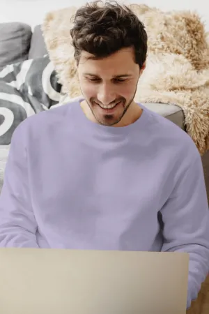Lavender Sweatshirt for men