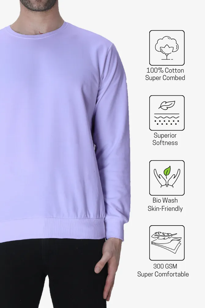 Lavender Sweatshirt for men
