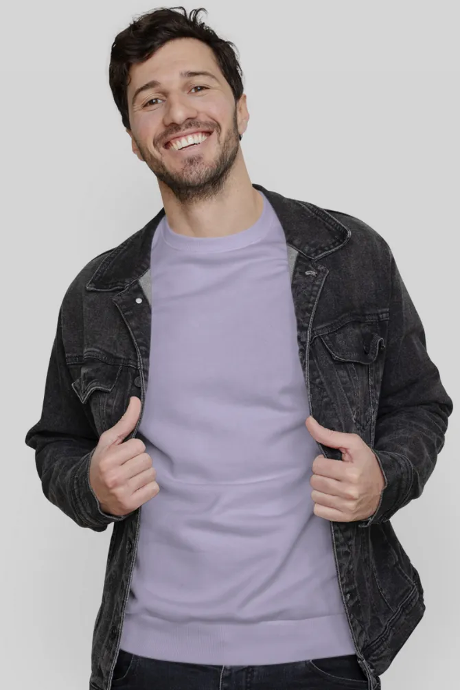 Lavender Sweatshirt for men