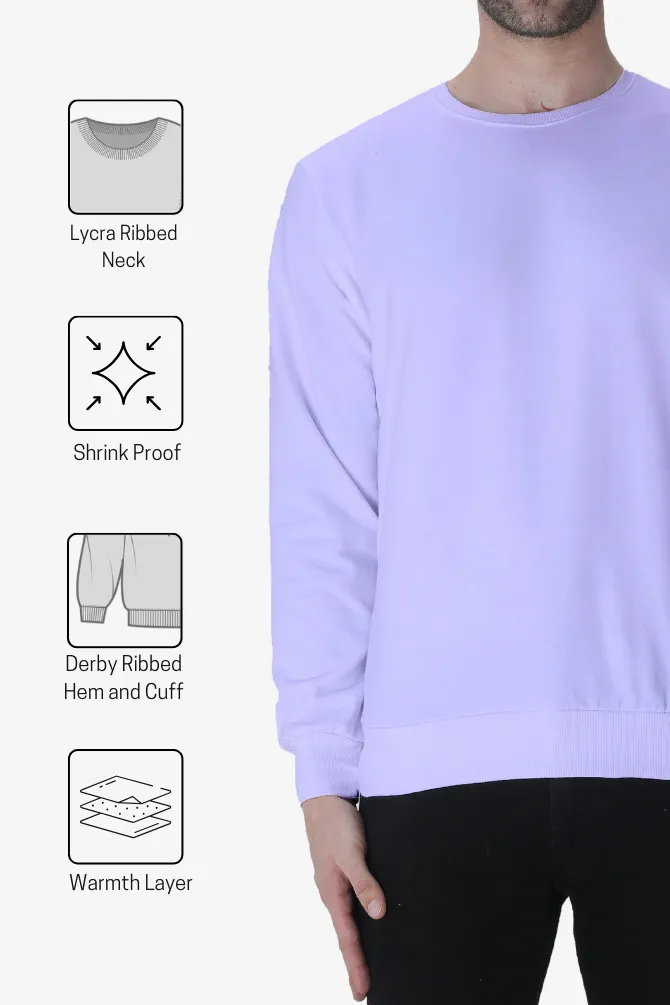 Lavender Sweatshirt for men