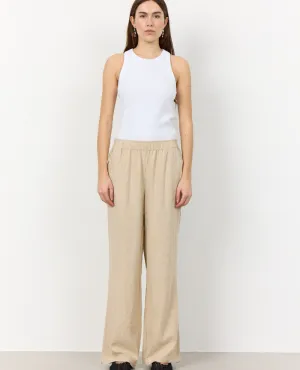 Levete Room Naja Island Beige Linen Trousers