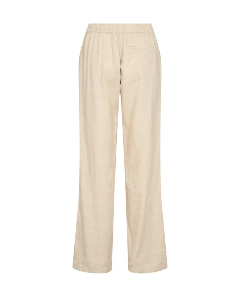 Levete Room Naja Island Beige Linen Trousers