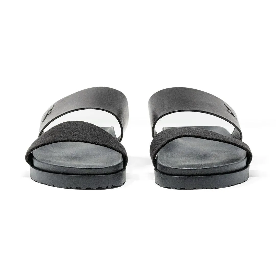 Men's Black Cinturini Sandal