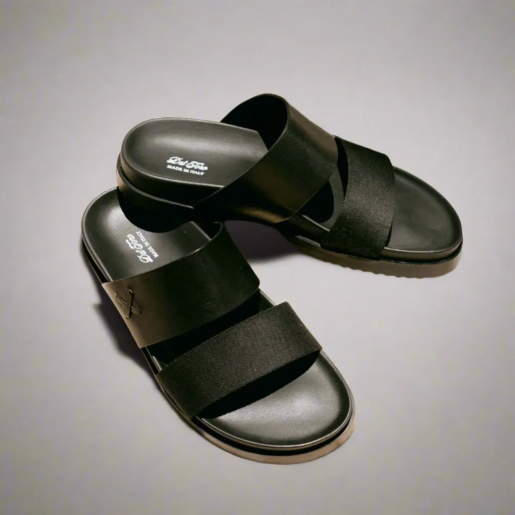 Men's Black Cinturini Sandal