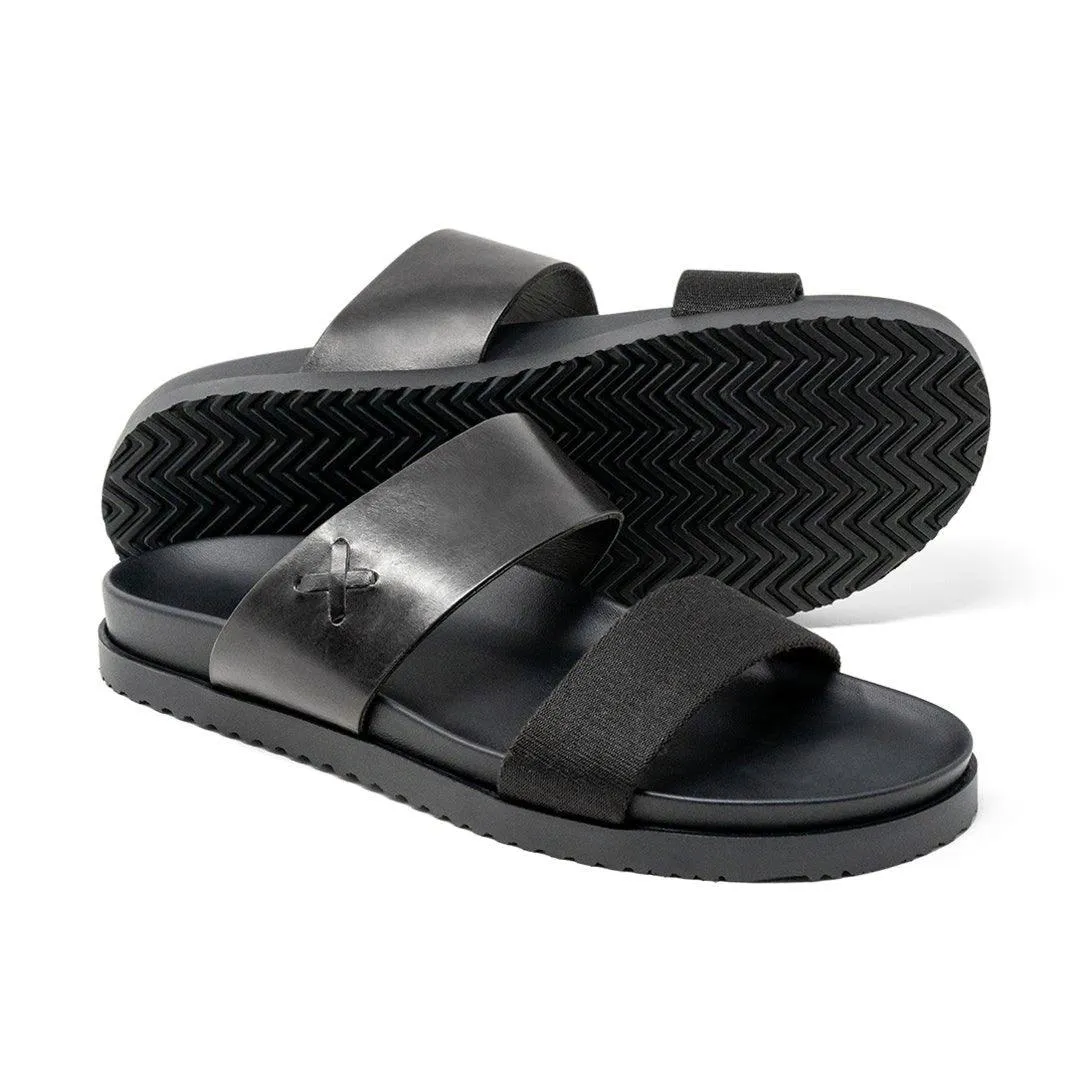 Men's Black Cinturini Sandal