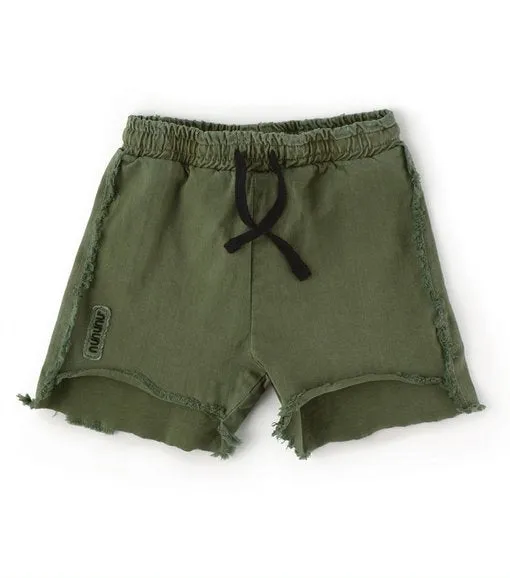 Nununu Olive 2 Lengths Sweatshorts