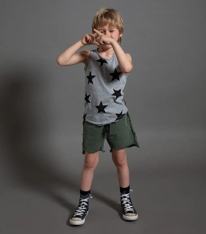 Nununu Olive 2 Lengths Sweatshorts