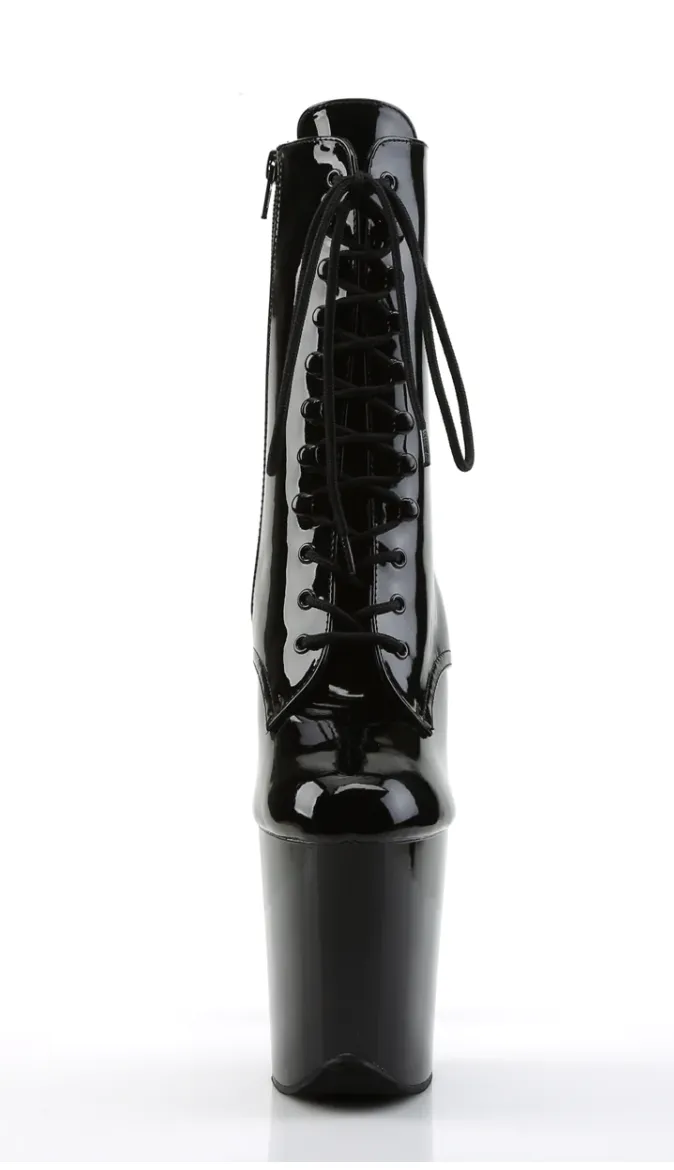 Pleaser Flamingo Black Heels