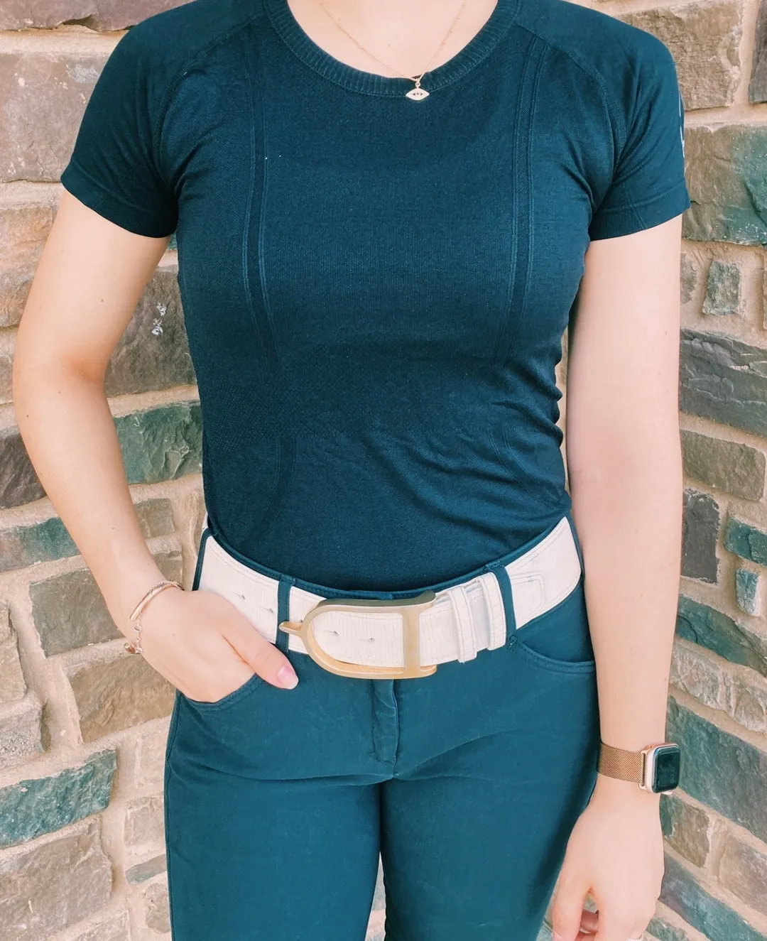 Short Sleeve Seamless Schooling Top - Ladies - FitEq