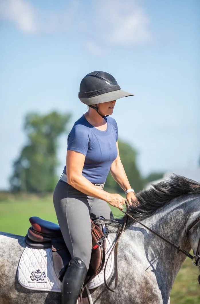 Short Sleeve Seamless Schooling Top - Ladies - FitEq