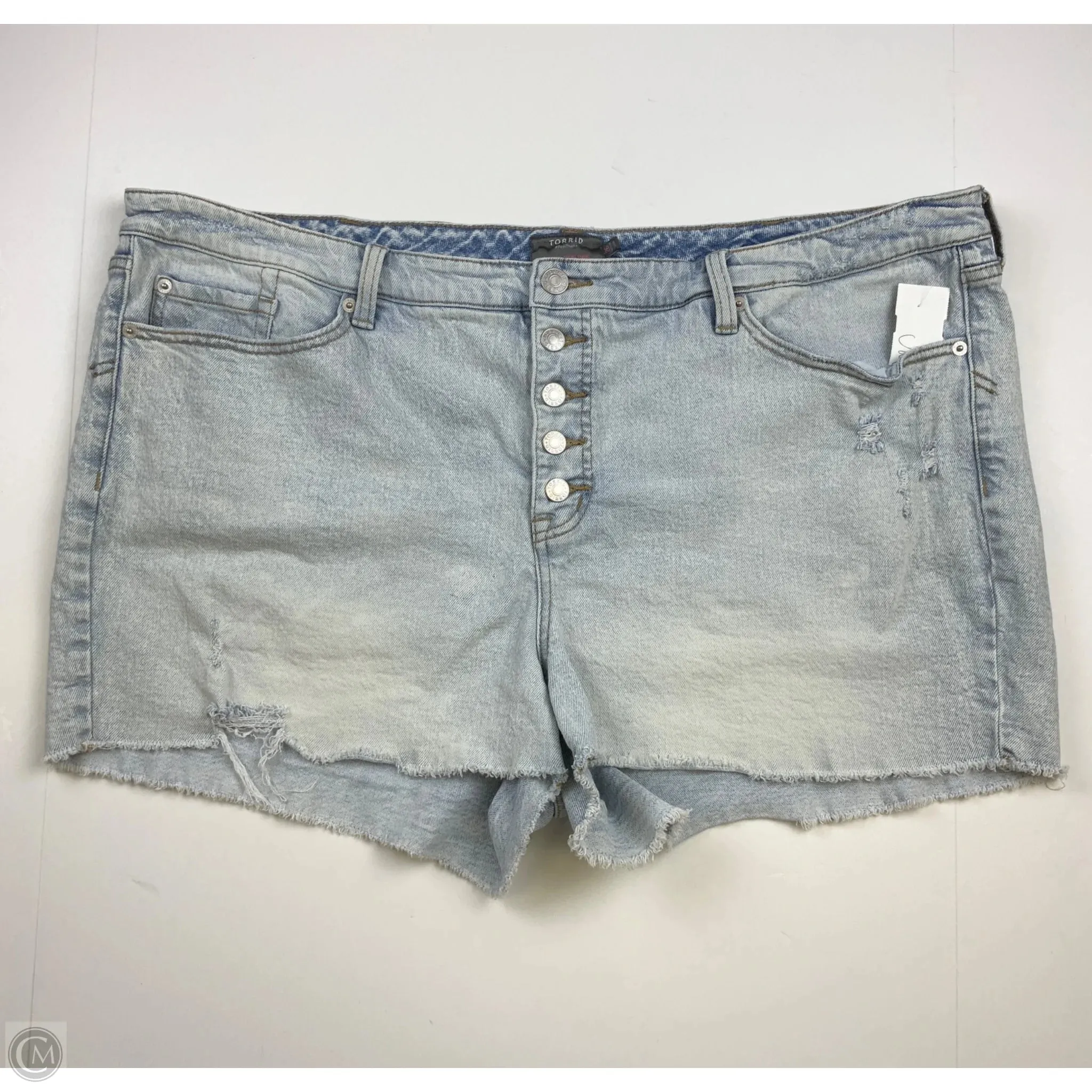 Shorts By Torrid In Blue Denim, Size: 26