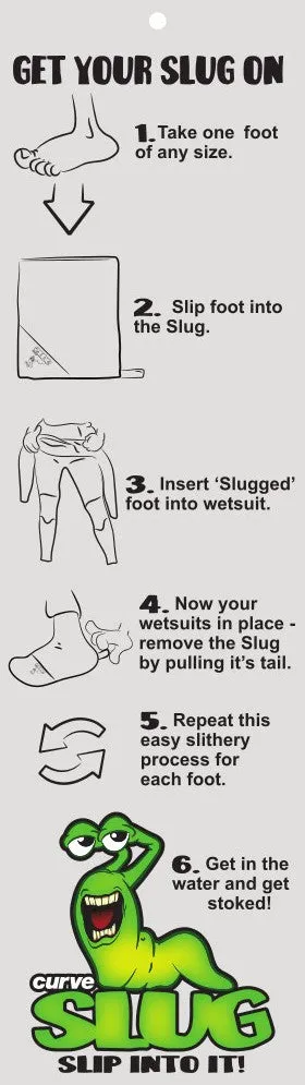 Slug - Wetsuit Easy On Foot Bag