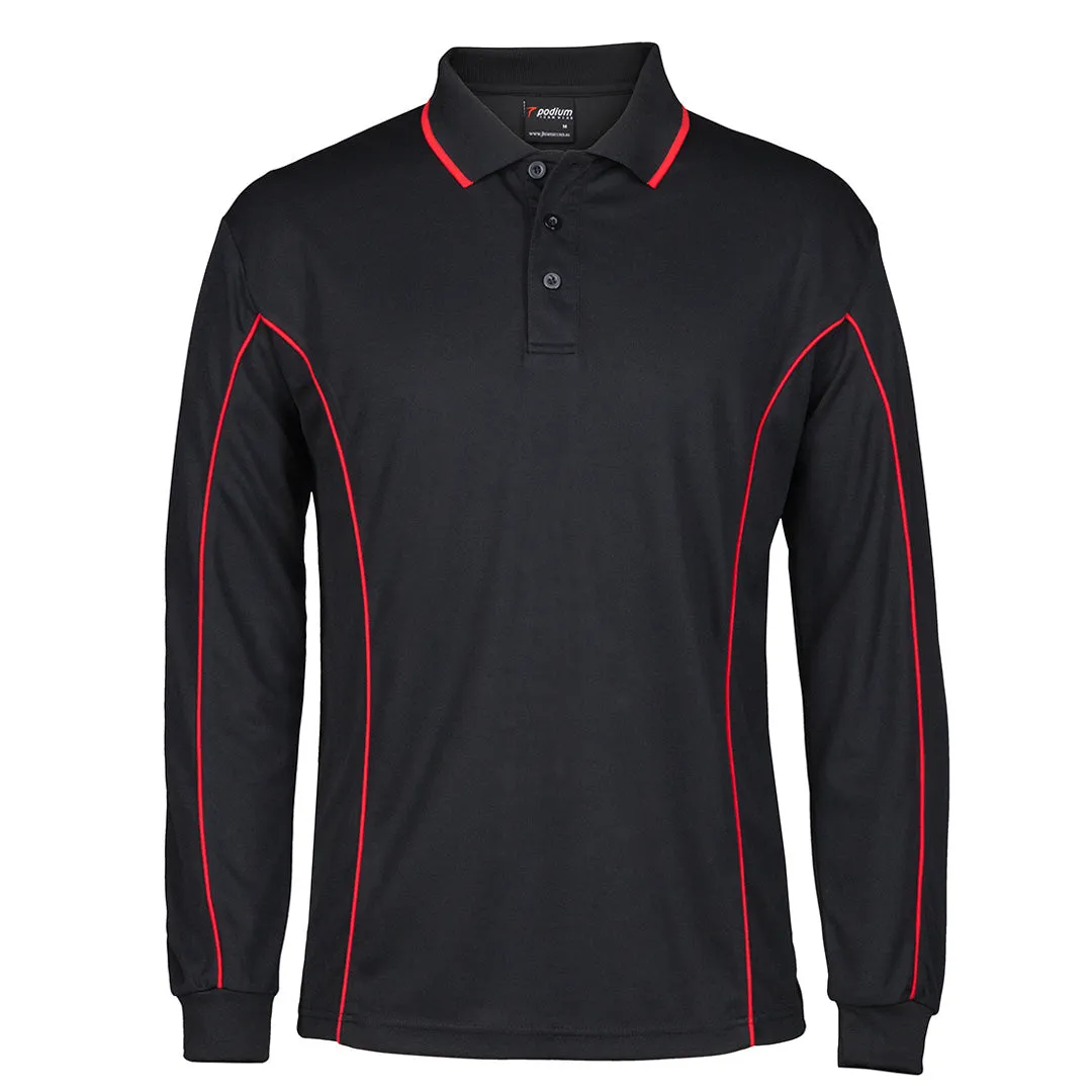 The Piping Polo | Long Sleeve C1 | Adults