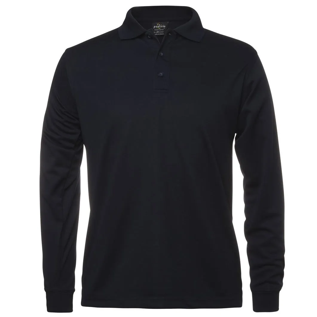 The Poly Polo | Long Sleeve | Adults