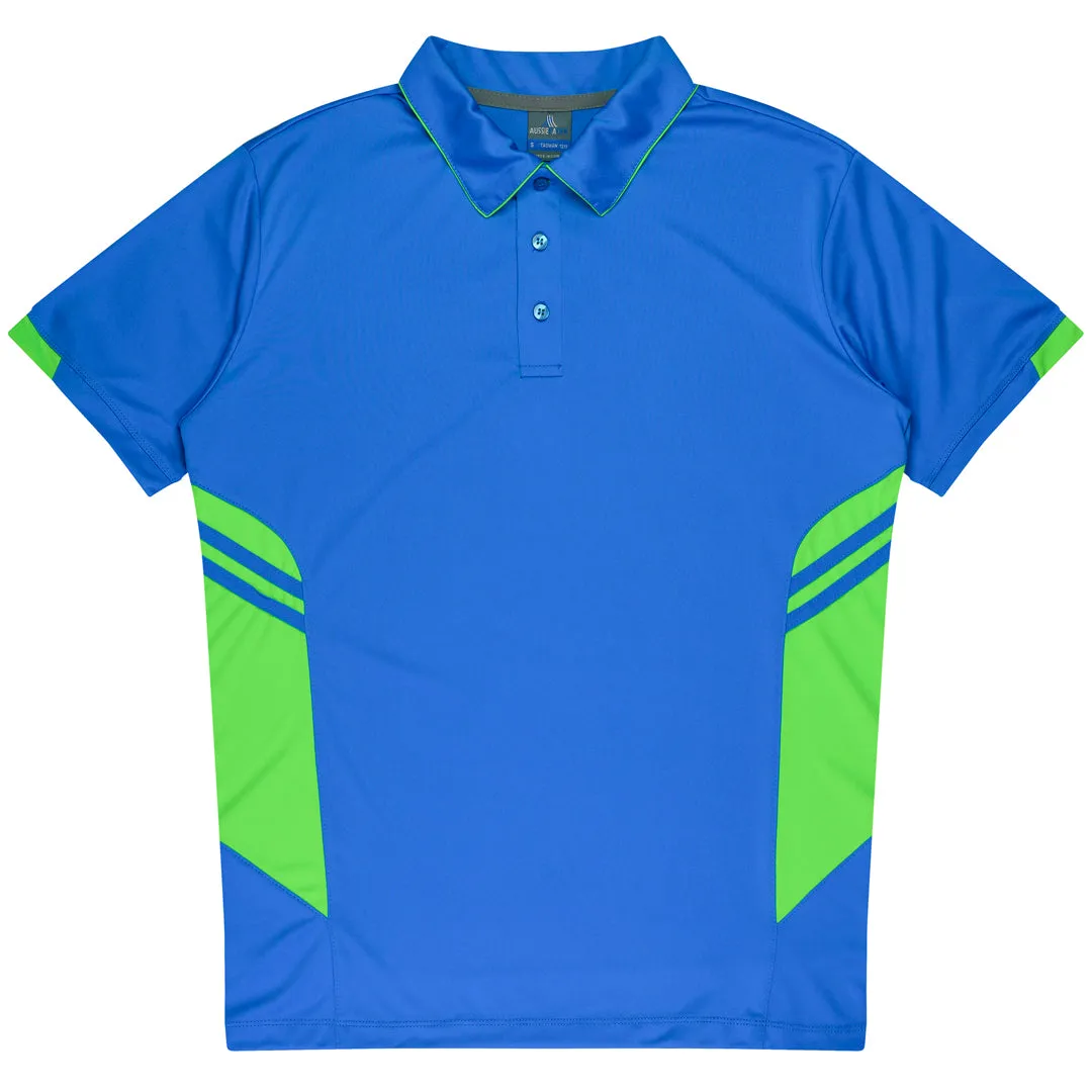 The Tasman Polo | Kids | Short Sleeve | Blue Base
