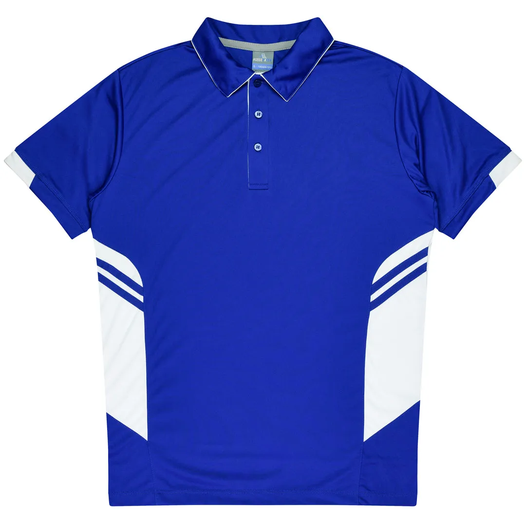 The Tasman Polo | Kids | Short Sleeve | Blue Base