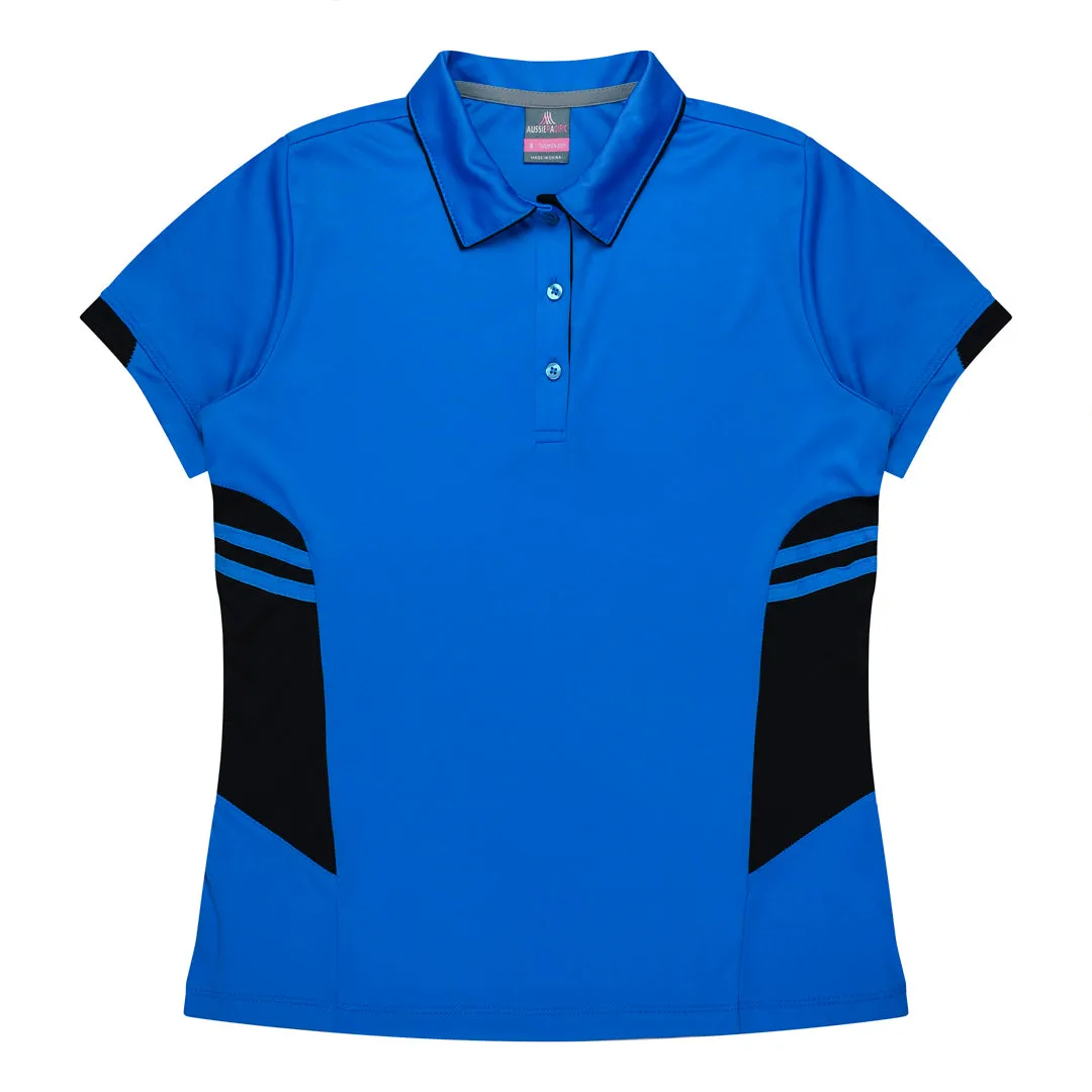 The Tasman Polo | Ladies | Short Sleeve | Blue Base