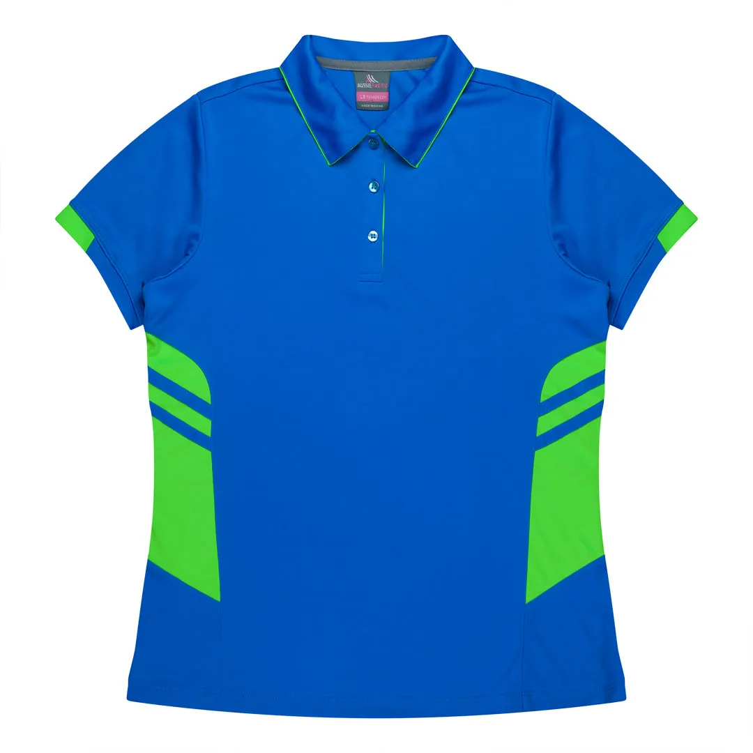 The Tasman Polo | Ladies | Short Sleeve | Blue Base