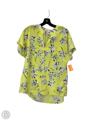 Top Sleeveless By Cabi In Yellow, Size: S