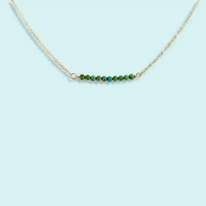 Turquoise Bead Necklace