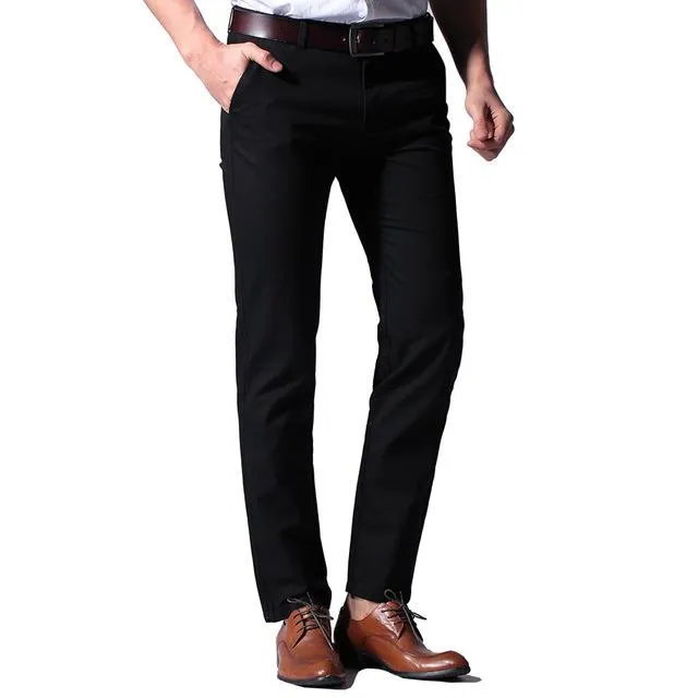 West Louis Casual Fashion Classic Trousers