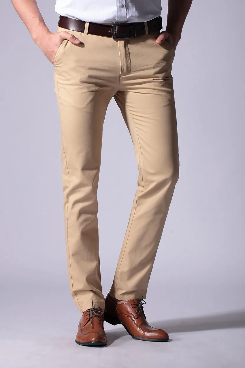 West Louis Casual Fashion Classic Trousers