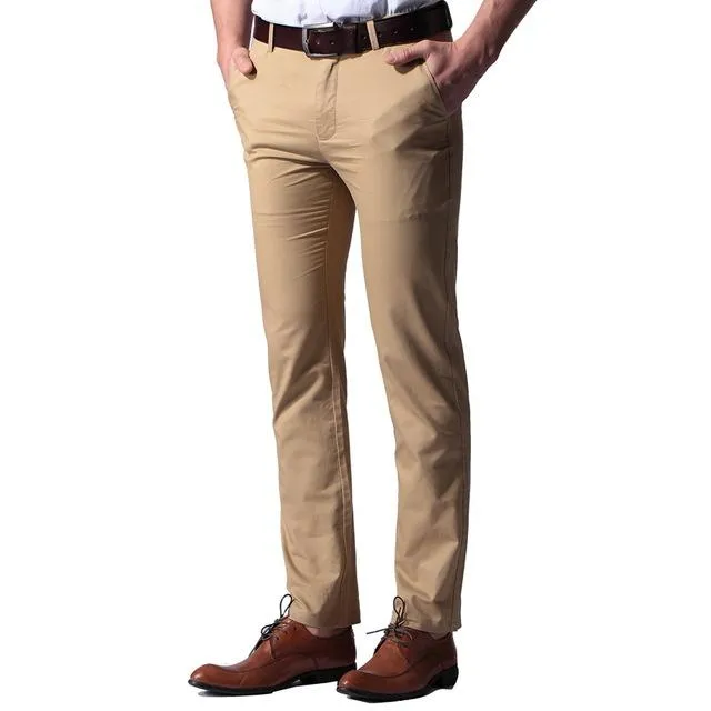 West Louis Casual Fashion Classic Trousers